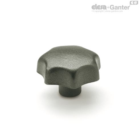 DIN 6336-GG Star knobs Cast iron | Elesa+Ganter